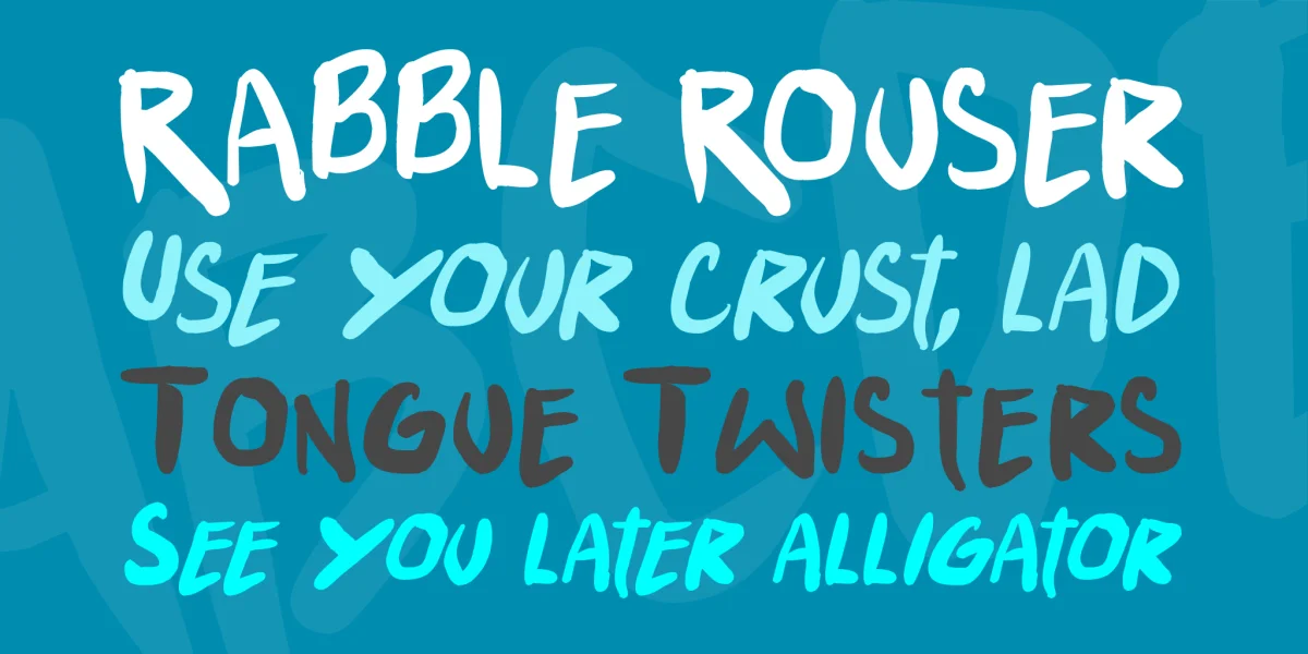 Punkboy Font Family preview 3