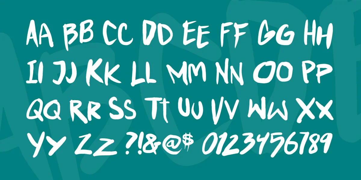 Punkboy Font Family preview 5