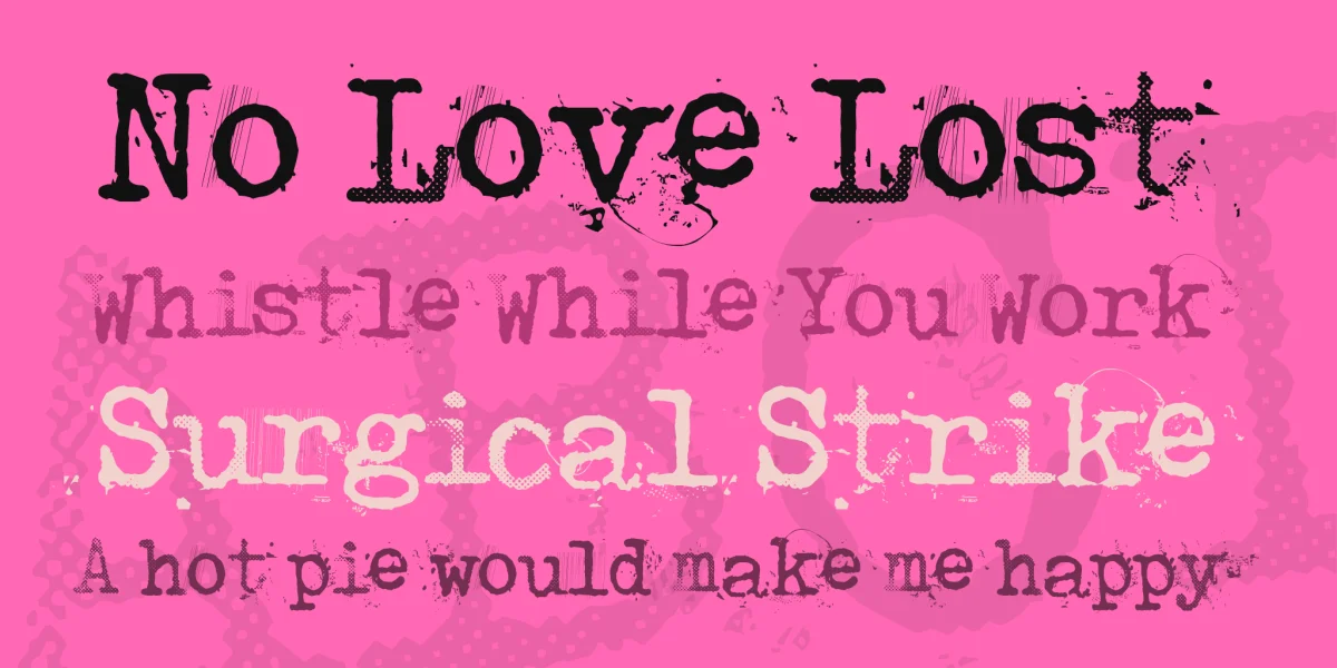 Punktype Font preview 4