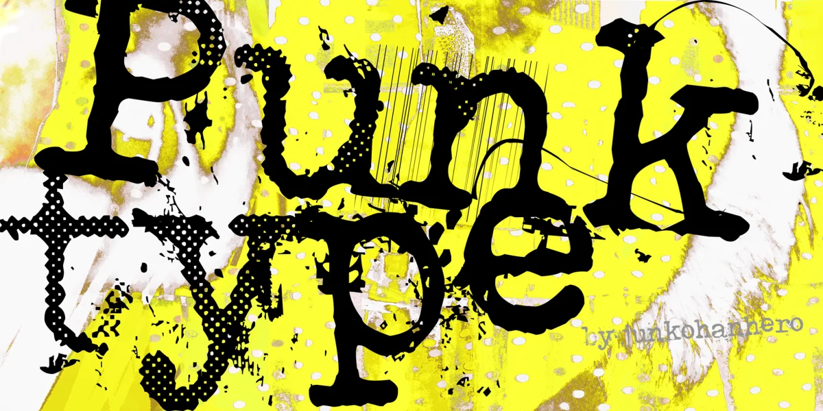 Punktype Font preview 5