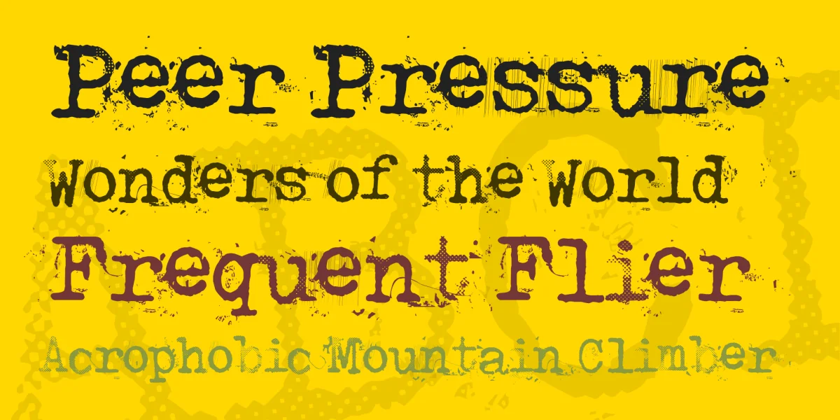 Punktype Font preview 7