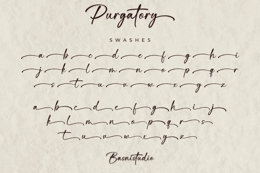 Purgatory Font preview 10