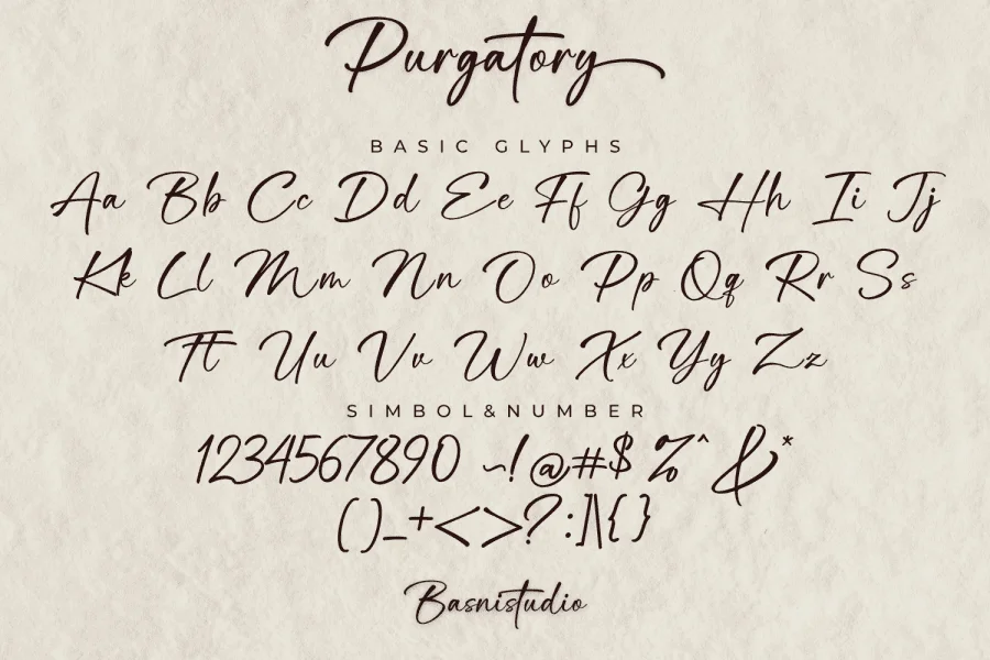 Purgatory Font preview 9