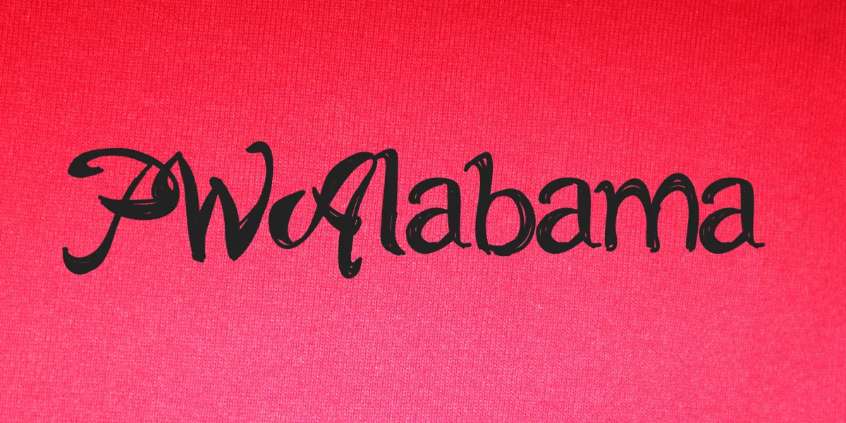 PWAlabama Font