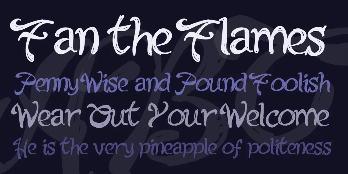 PWAlabama Font preview 2