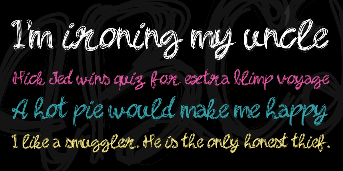 PWBella Font preview 2