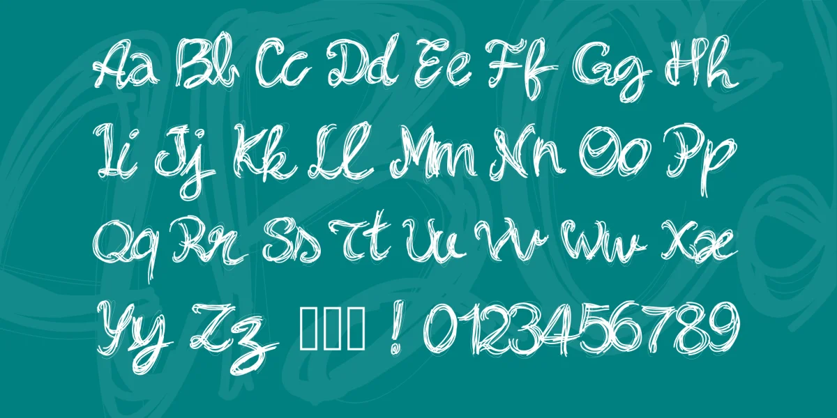 PWBella Font preview 4