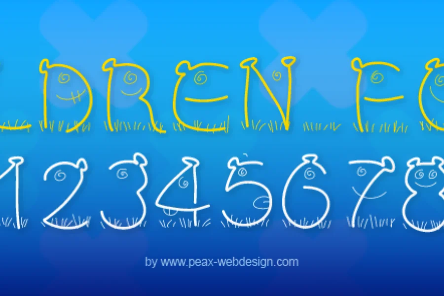 PW Children Font