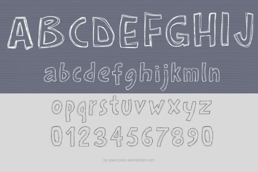 PWRoughs Font