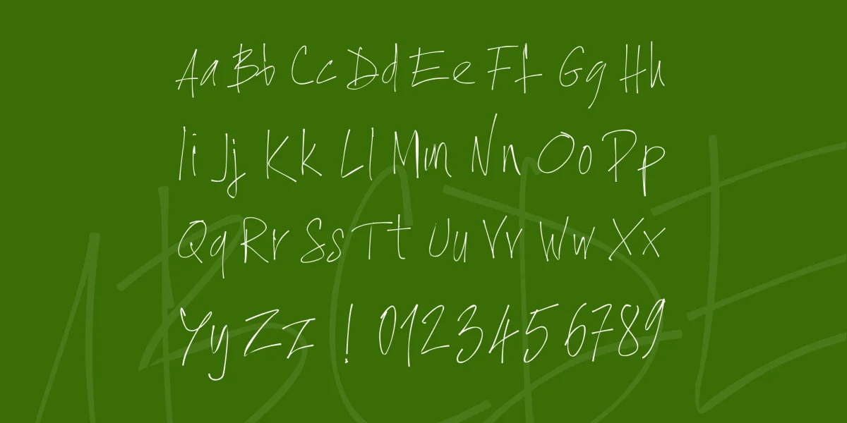 PWXtraThin Font preview 4