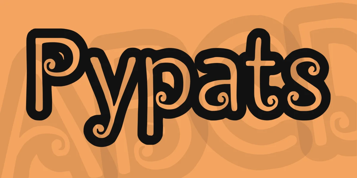 Pypats Font preview 2