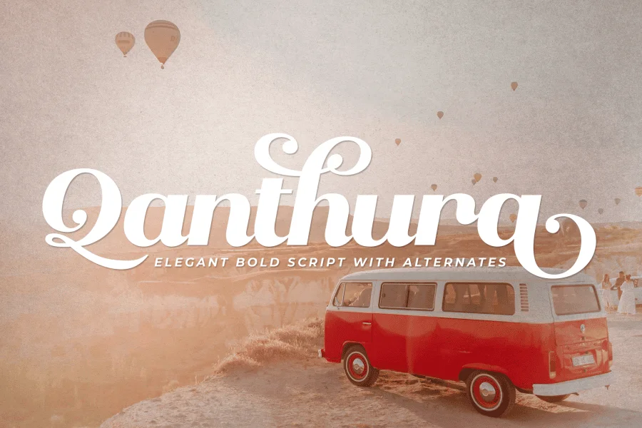 Qanthura Typeface Font