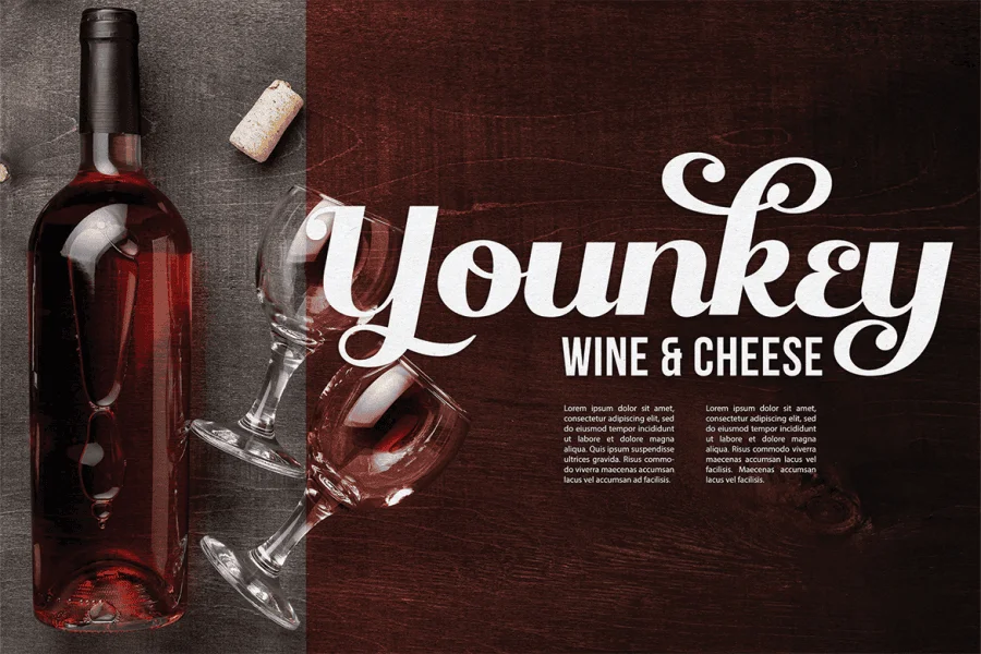 Qanthura Typeface Font preview 4