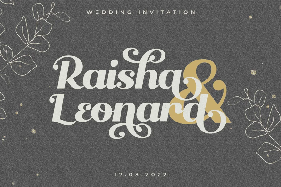 Qanthura Typeface Font preview 8