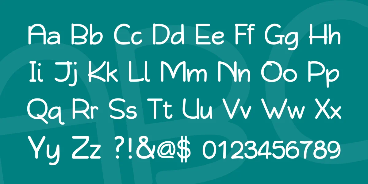 Qarmic sans Font preview 4