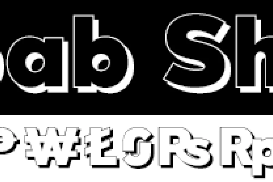 Qebab Shadow FFP Font preview 4