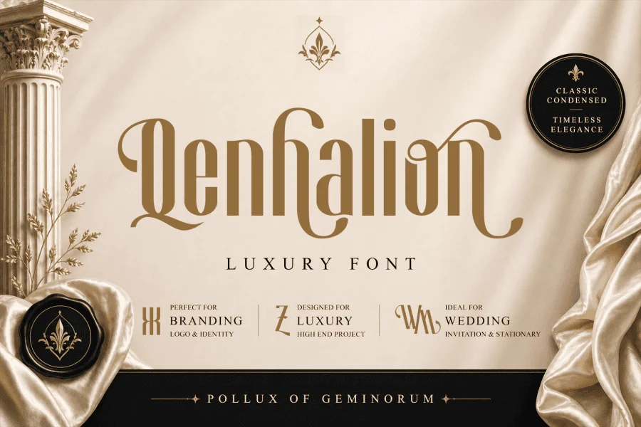 Qenhalion Font