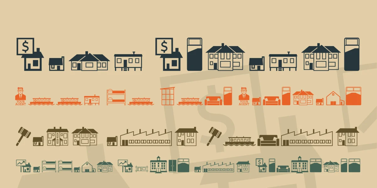 Qikicons Real Estate Font