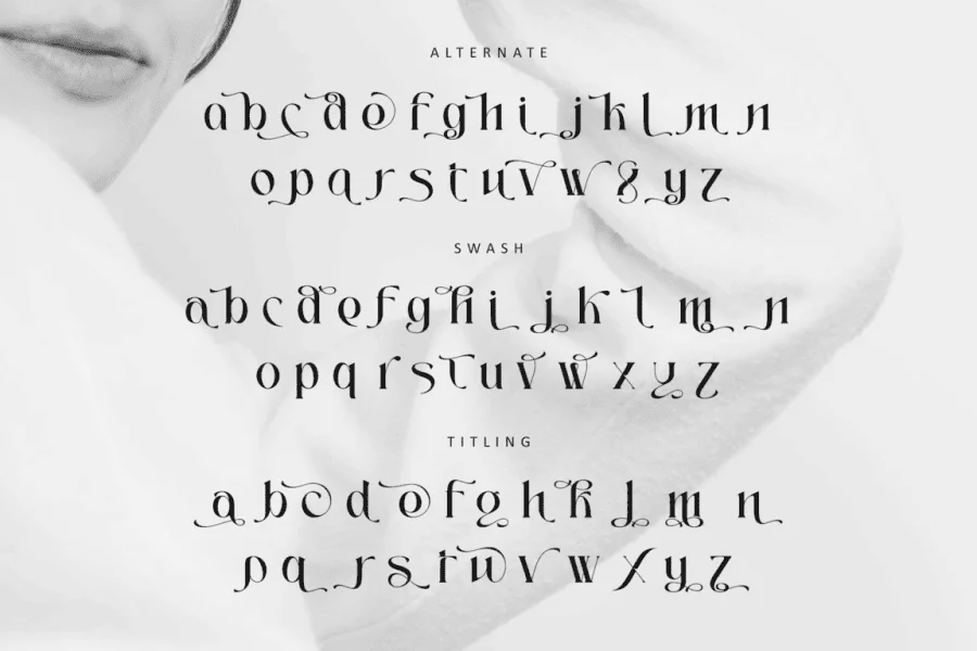 Qinferly - Personal use Font preview 12