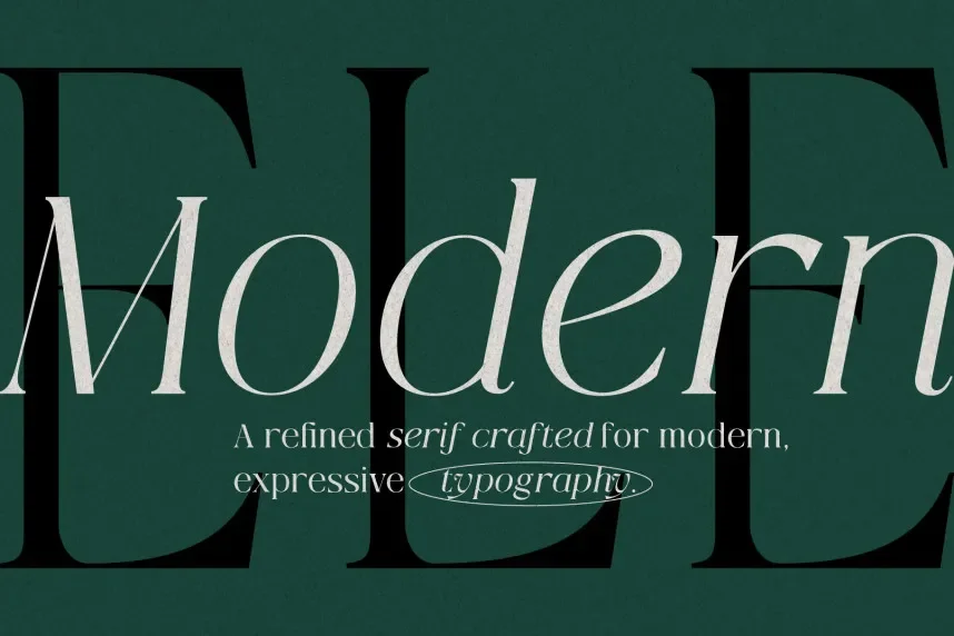 Qlaxe Serif – Classic Modern Serif Font preview 4