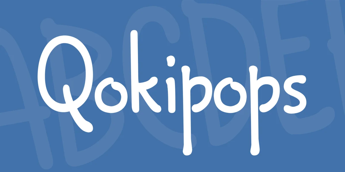 Qokipops Font