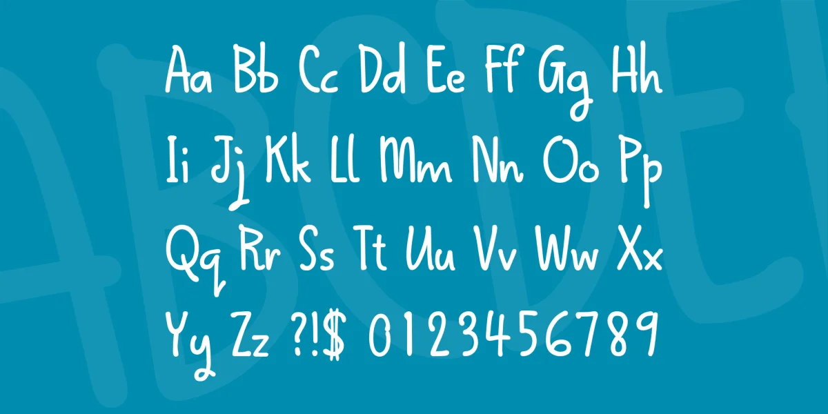 Qokipops Font preview 4