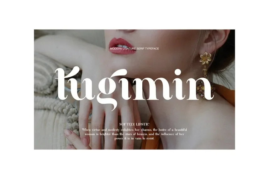 Qttney Font preview 4