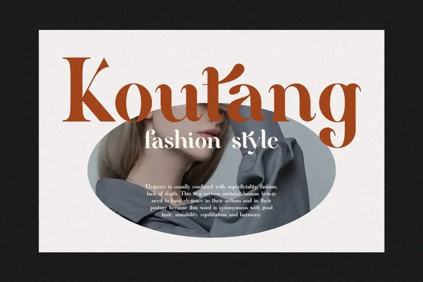 Qttney Font preview 5