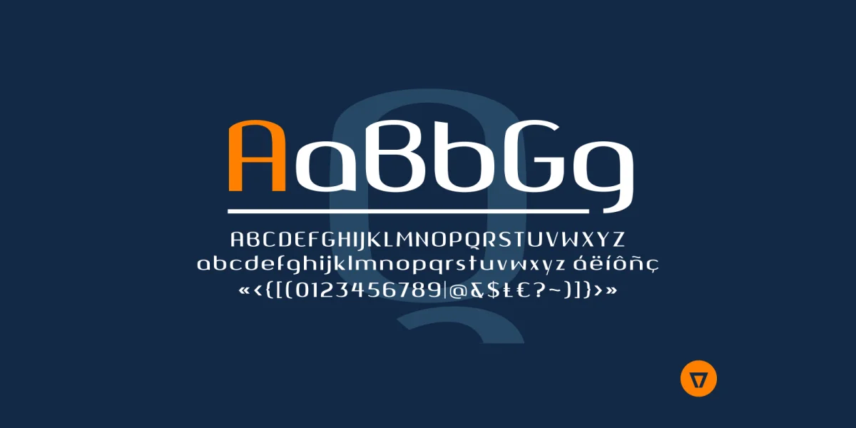 Quango Font preview 3