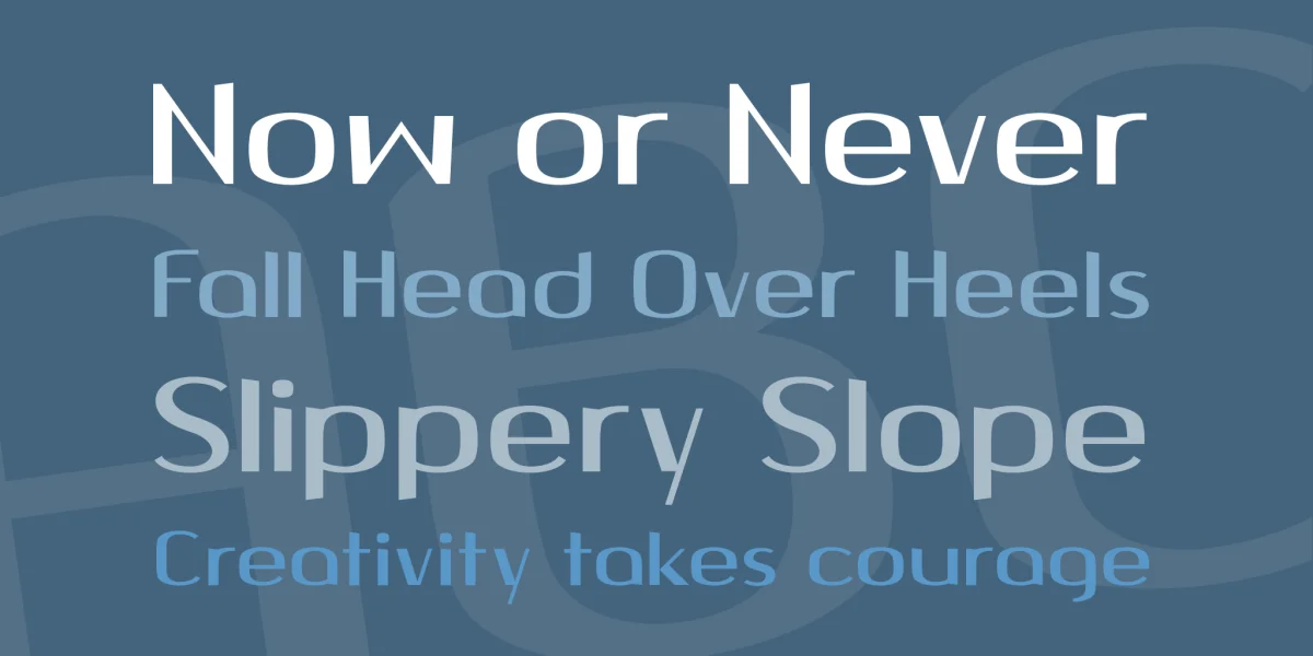 Quango Font preview 5