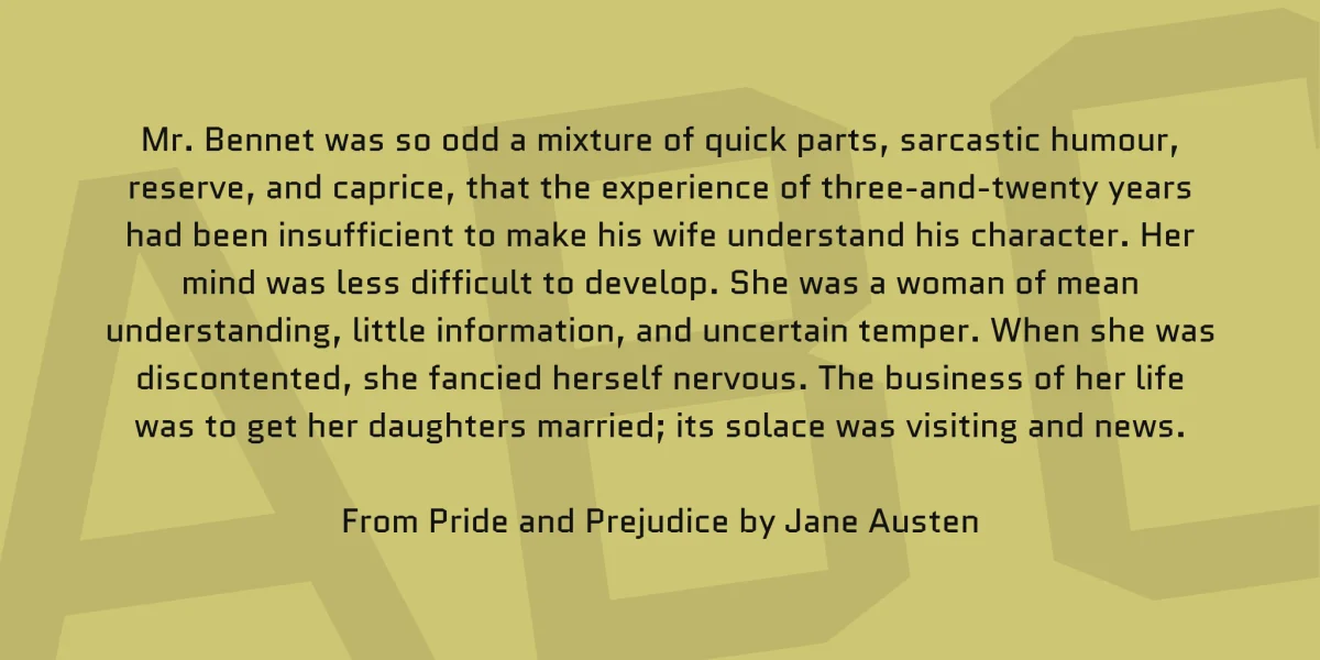 Quantico Font Family preview 3