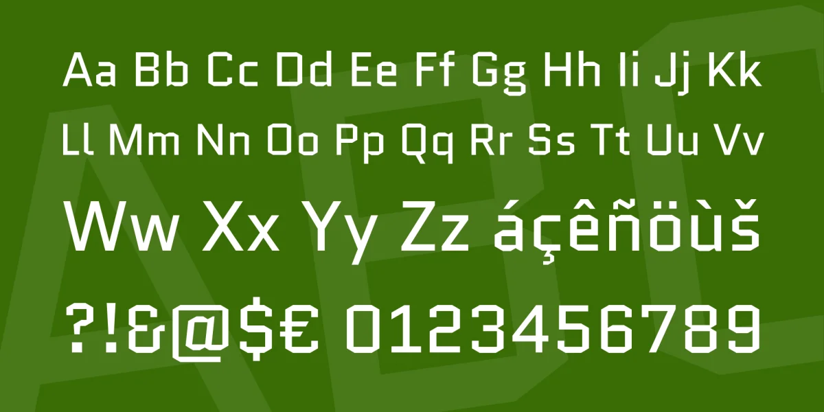 Quantico Font Family preview 4
