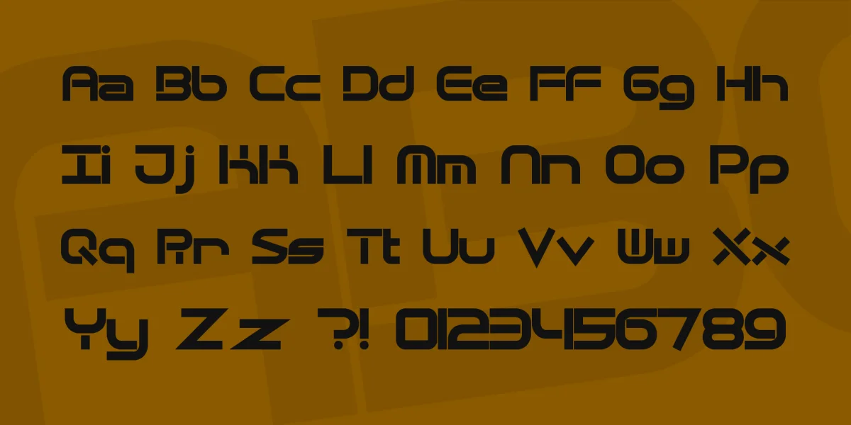 Quantum Font Family preview 2