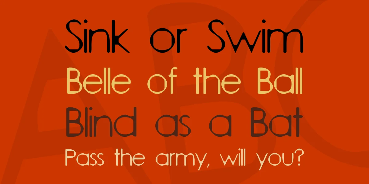 Quares Font preview 2