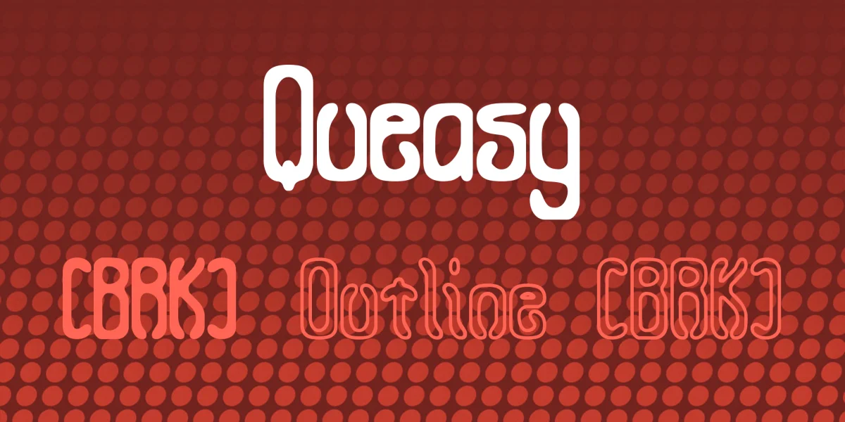 Queasy Font Family