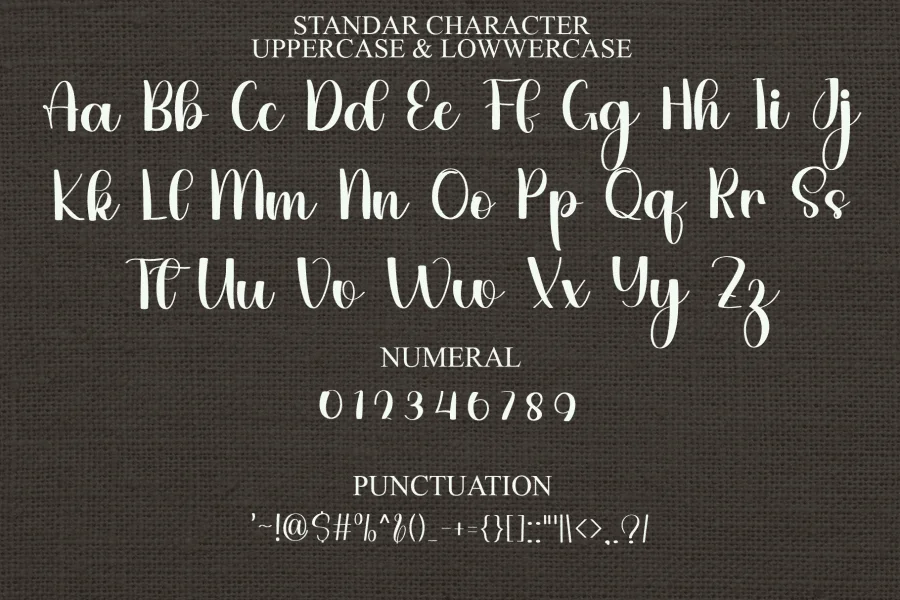 Queen Font preview 6