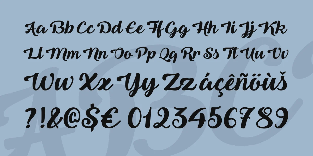 Queen of Heaven Font preview 2