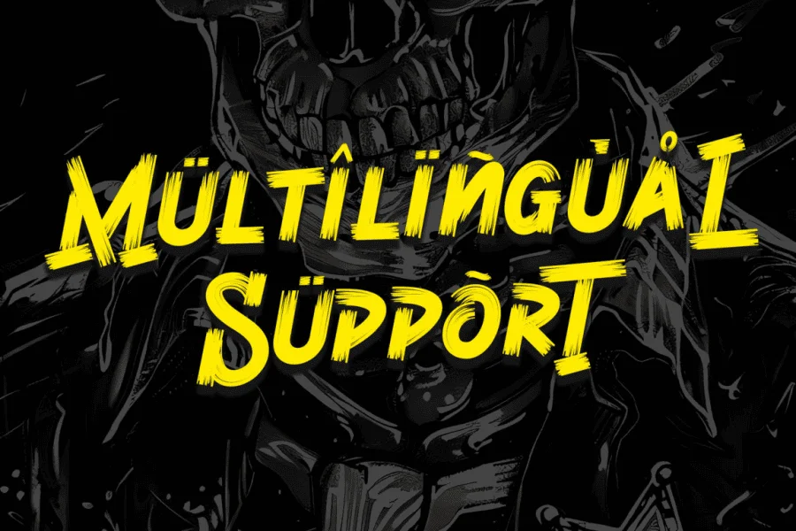 Queen Rocker-Personal use Font preview 9