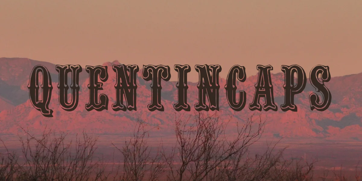 QuentinCaps Font