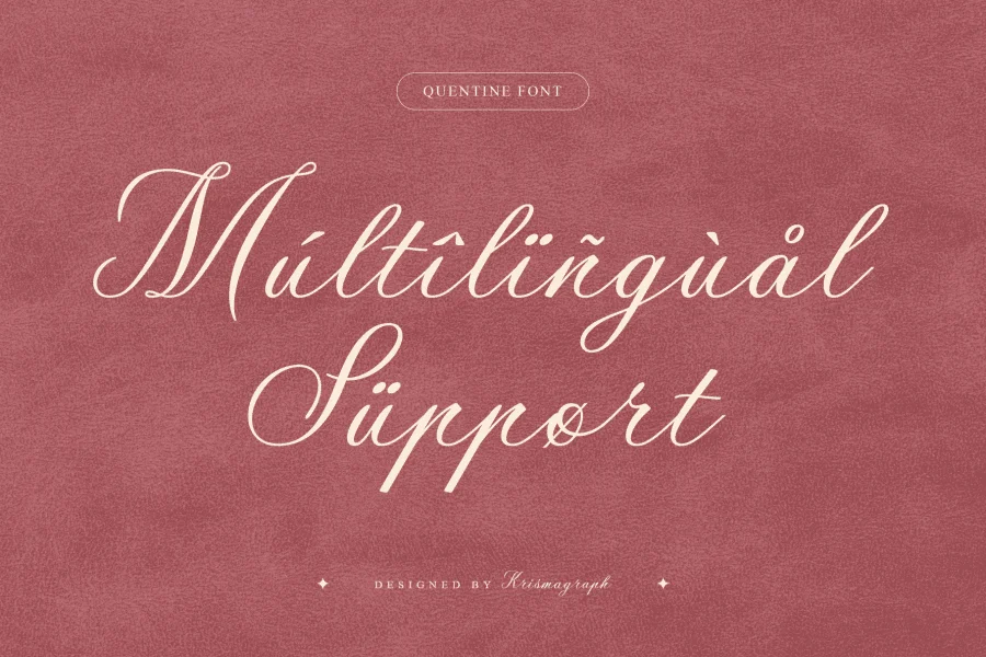 Quentine DEMO Font preview 8