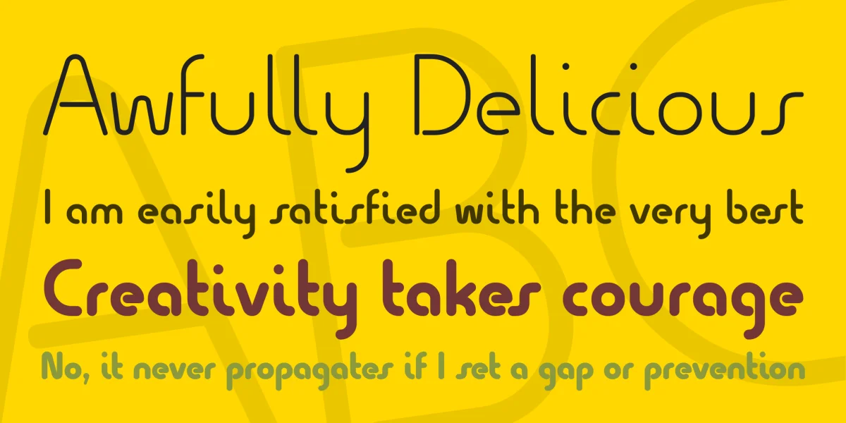 Quesat Font Family preview 2