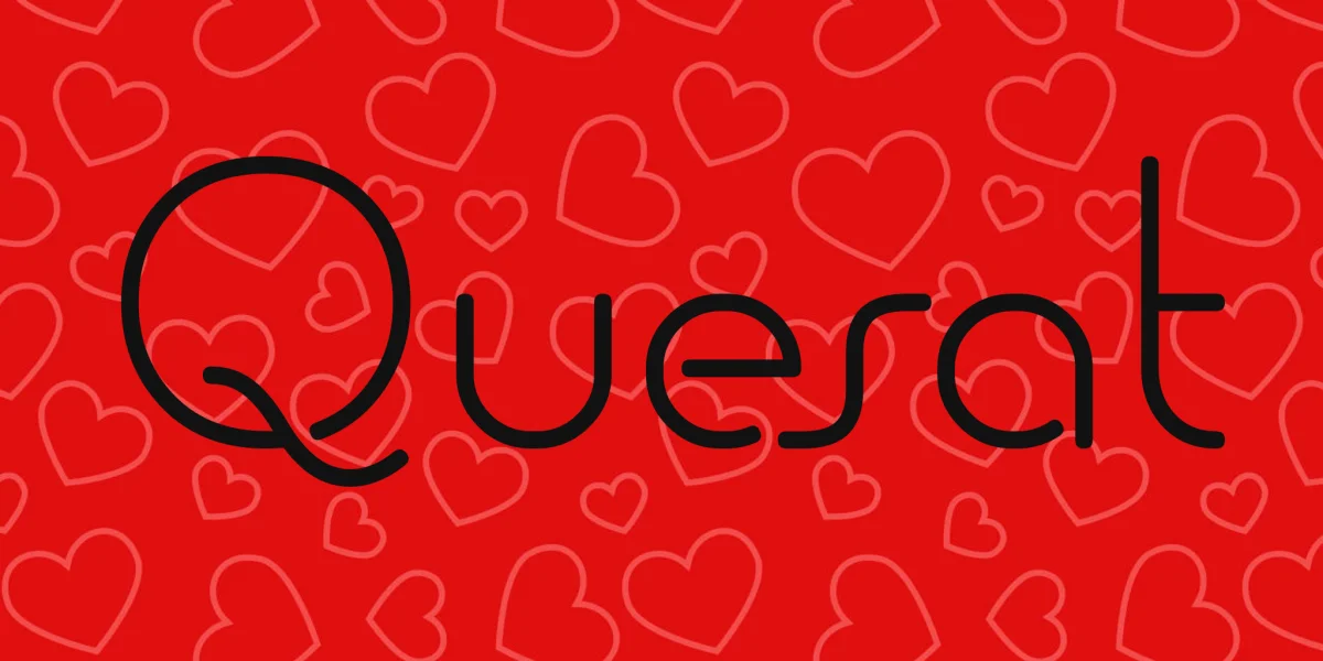 Quesat Font Family preview 7