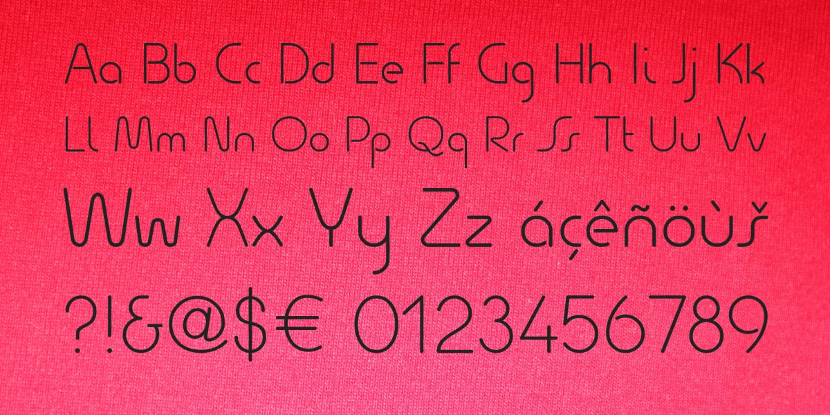 Quesat Font Family preview 8