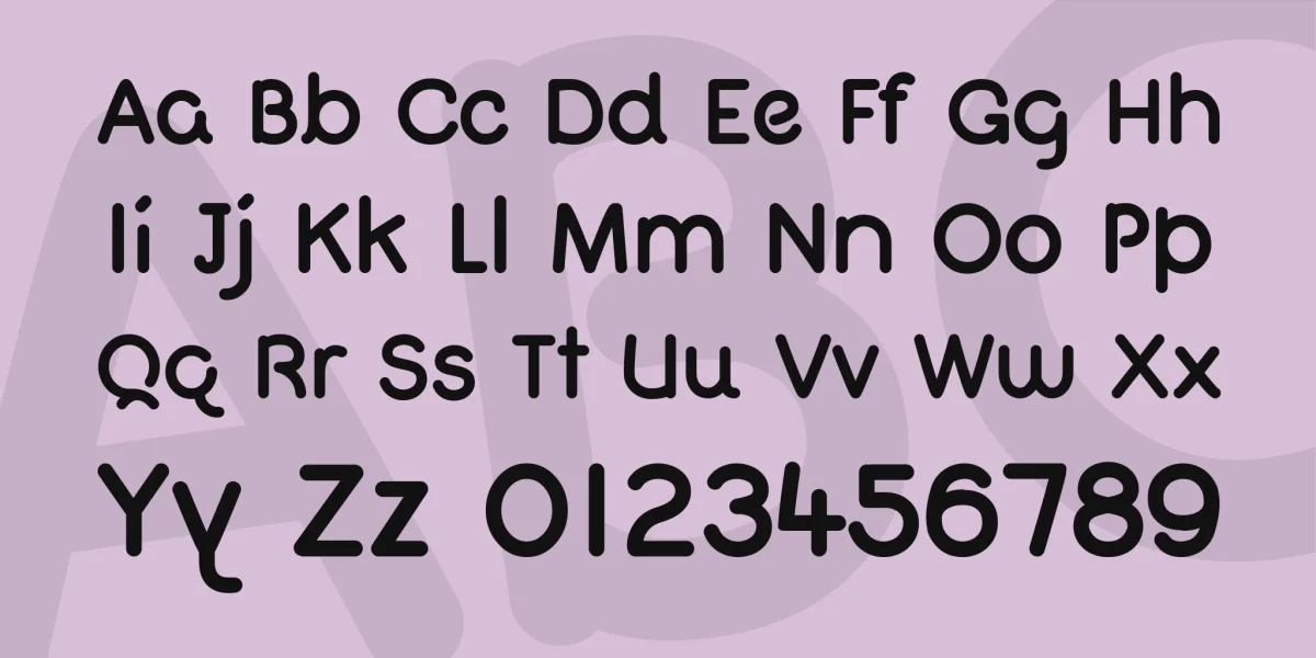 Quiglet Font preview 4