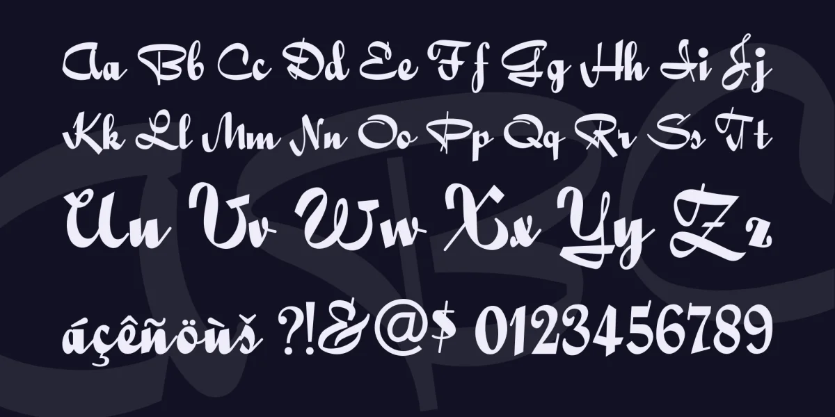 Quigley Wiggly Font preview 3
