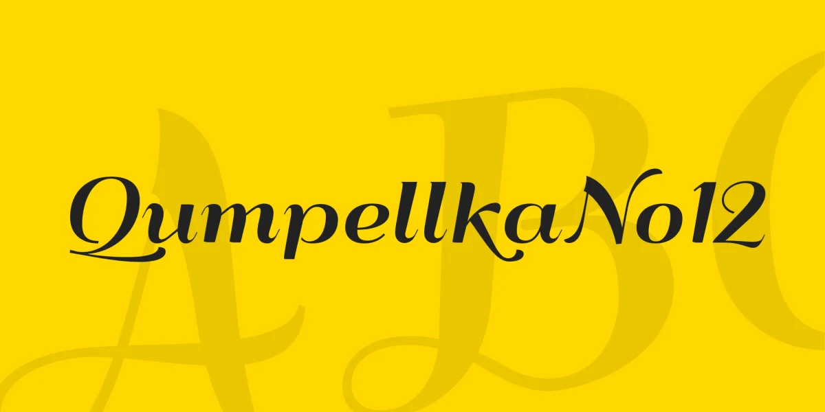 QumpellkaNo12 Font