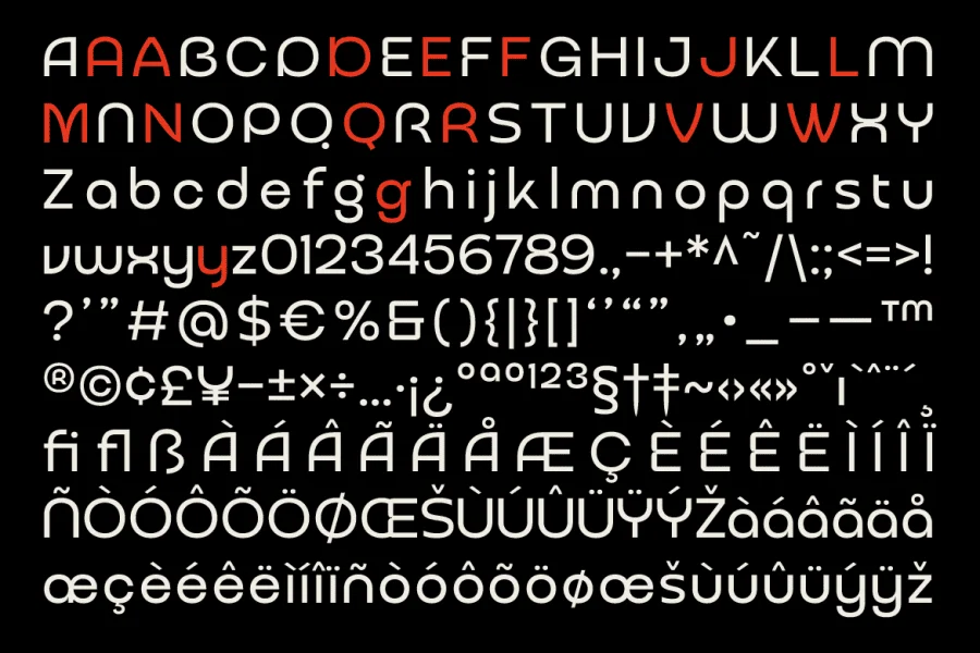 Qurova DEMO Font Family preview 10