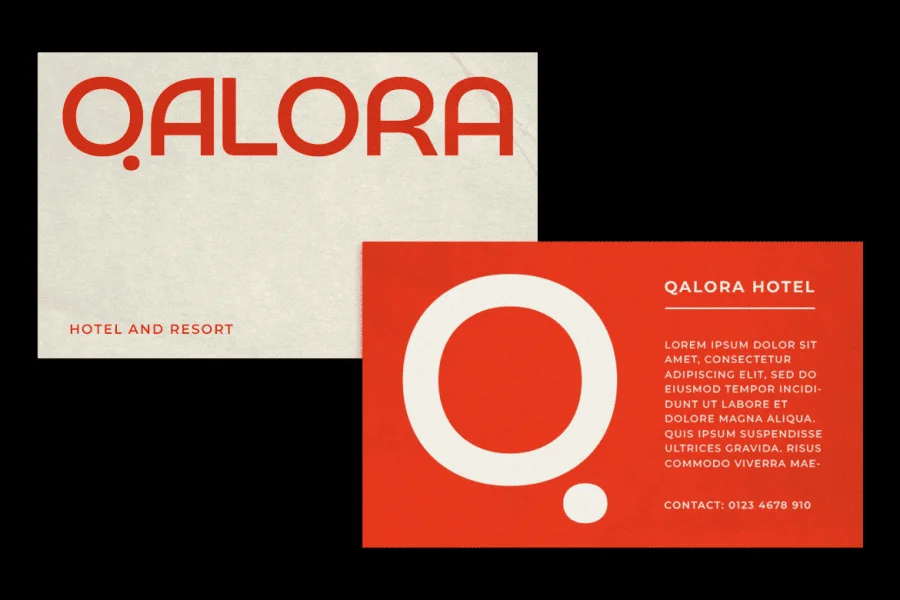 Qurova DEMO Font Family preview 6