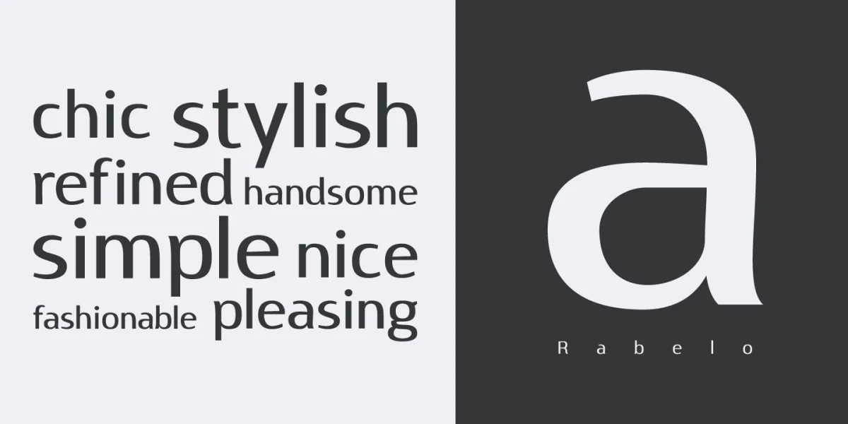 Rabelo Font preview 4