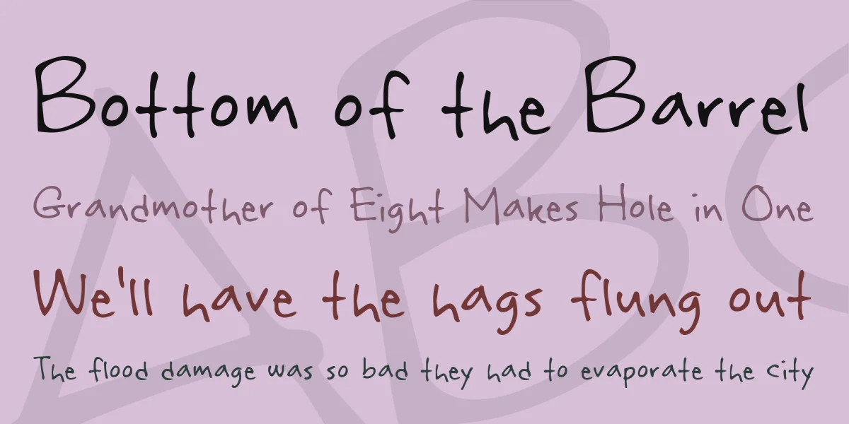 Rabiohead Font preview 2